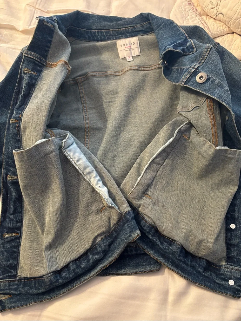 Torrid Denim Jacket - Picture 4 of 6
